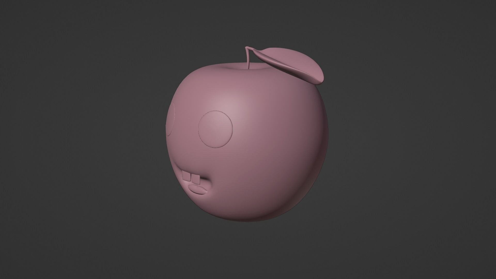 Apple Toy Fruit  3D model_12