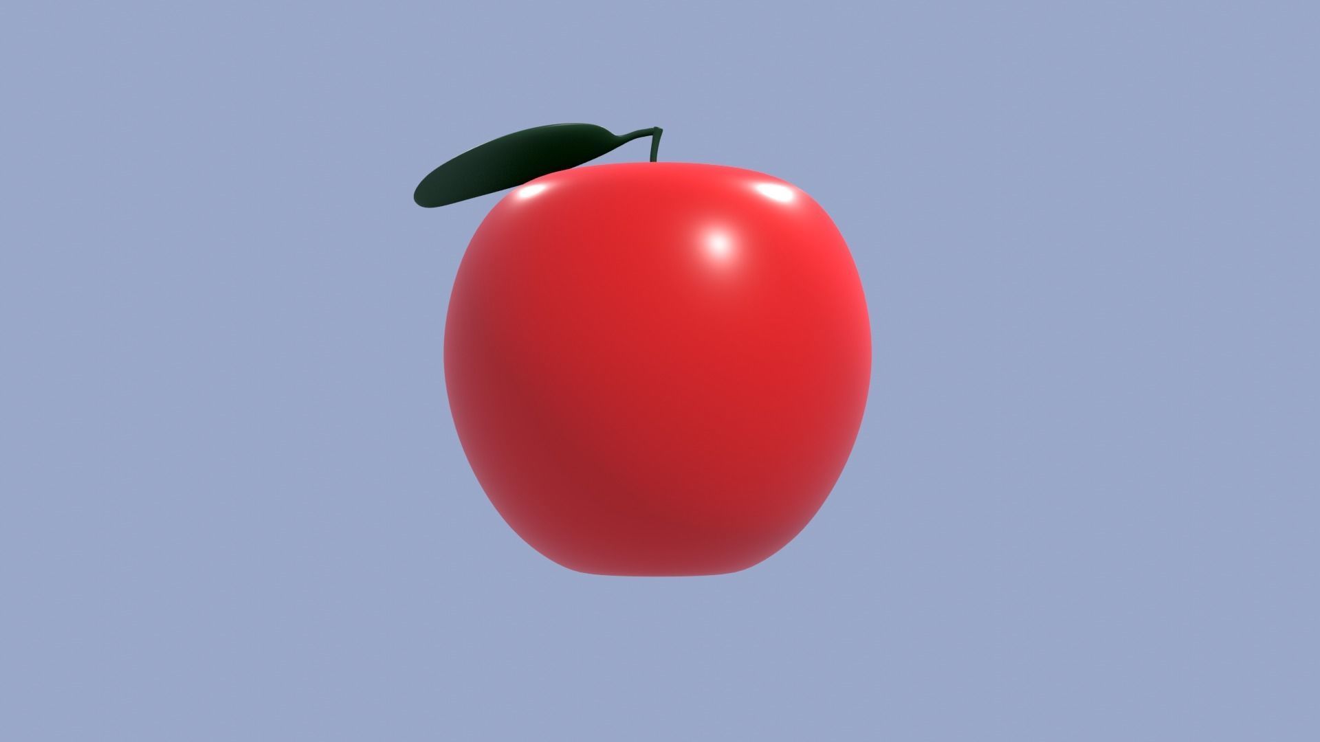 Apple Toy Fruit  3D model_20