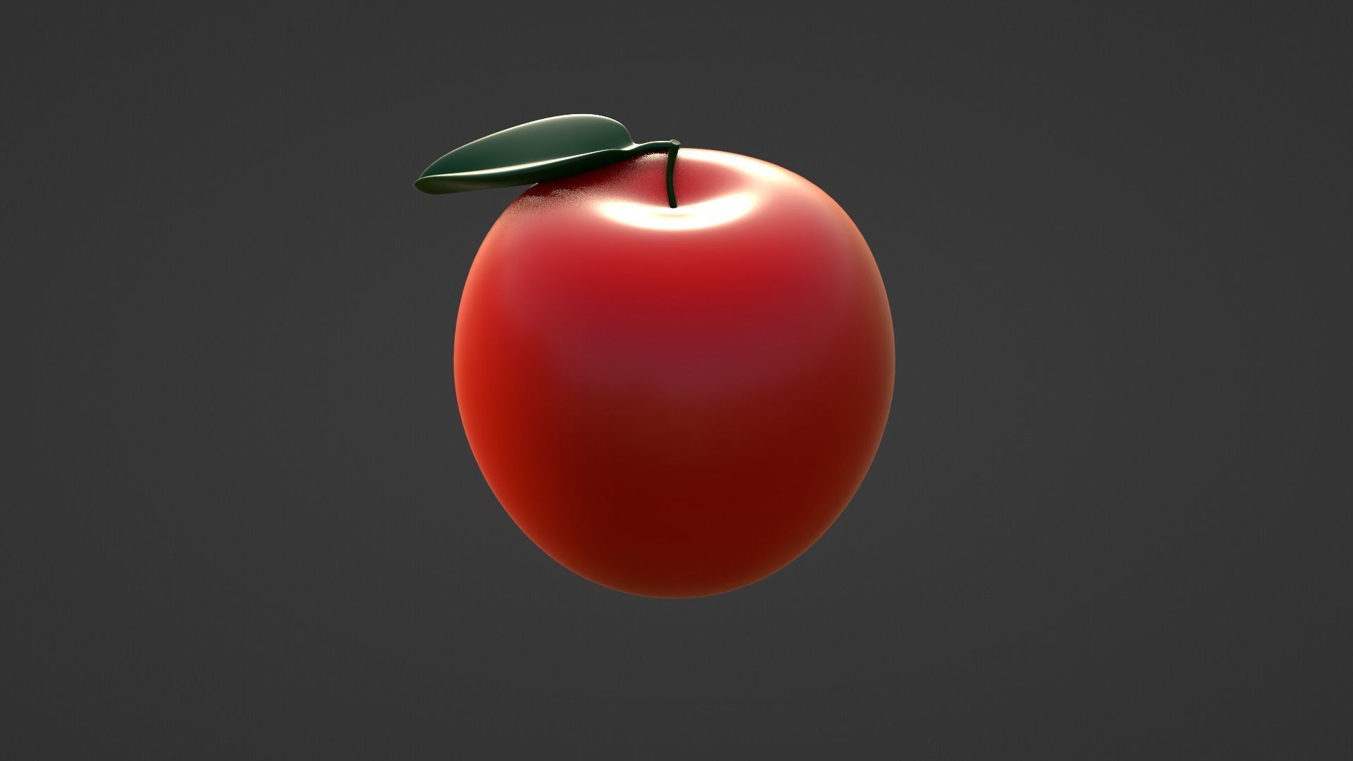Apple Toy Fruit  3D model_22