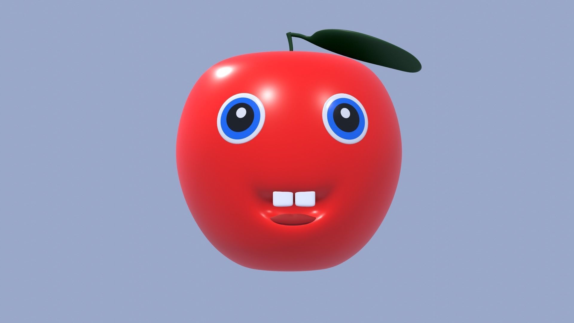 Apple Toy Fruit  3D model_29