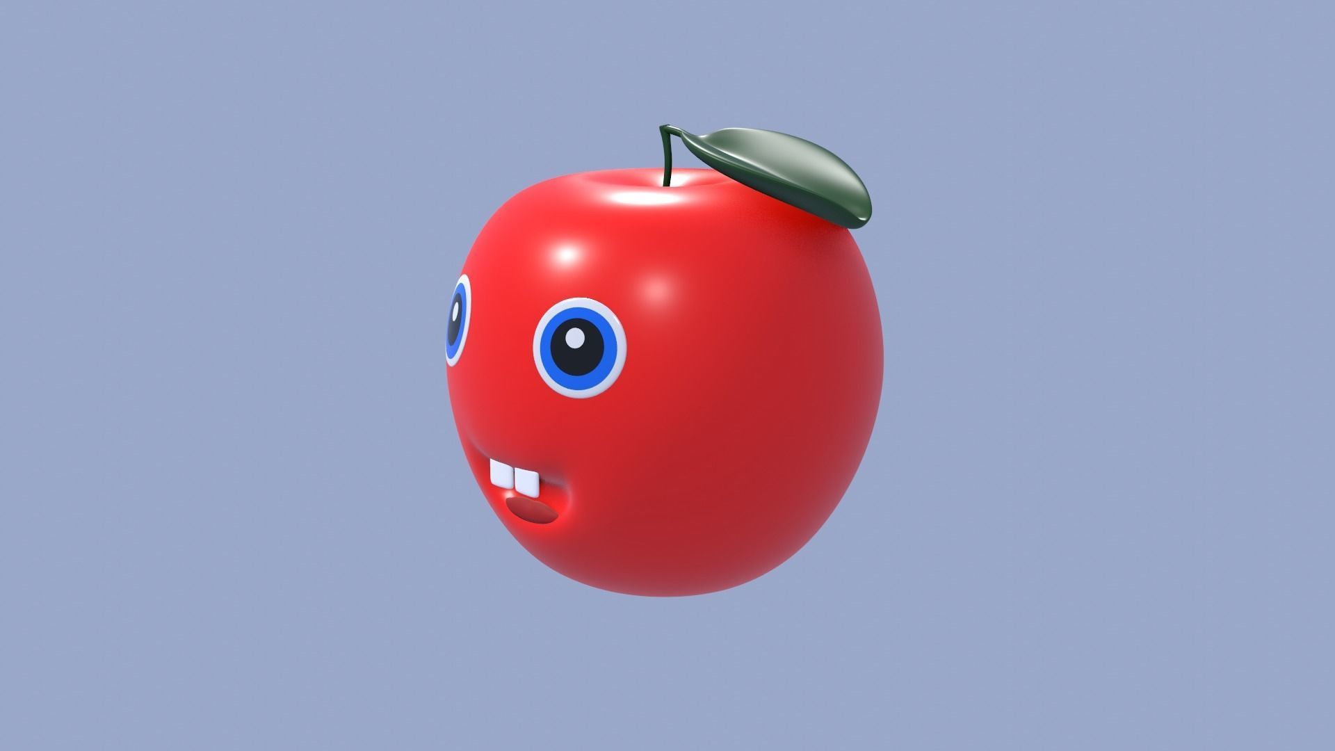 Apple Toy Fruit  3D model_14