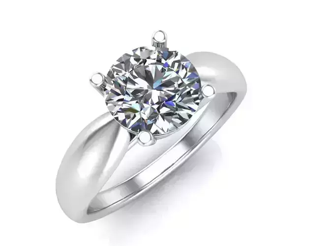 Engagement rings 3D print model