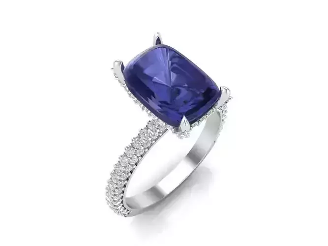 Engagement rings 3D print model