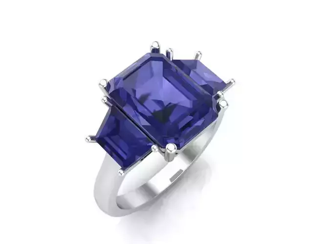 Engagement rings 3D print model