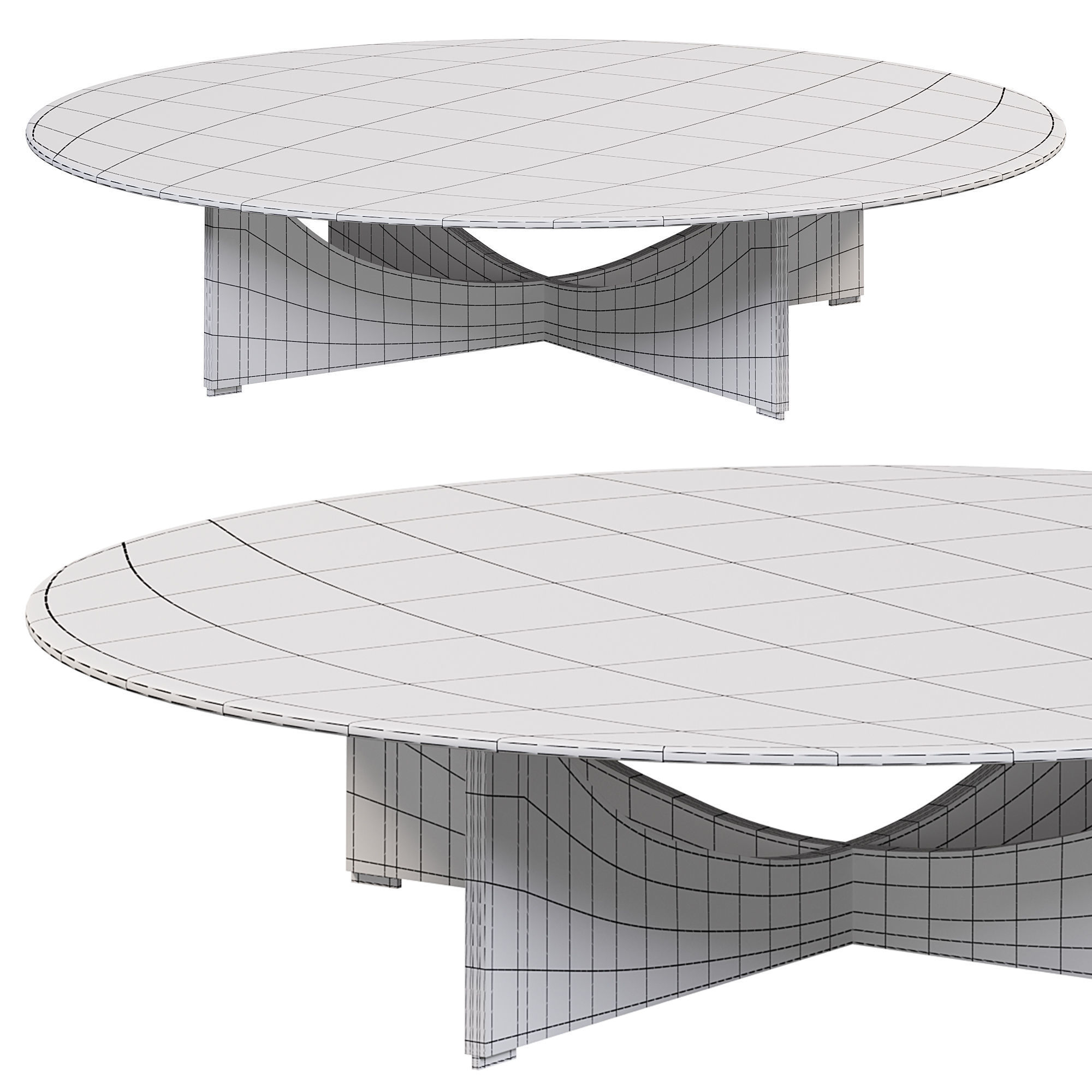 Lido cofee Table 3D model_4