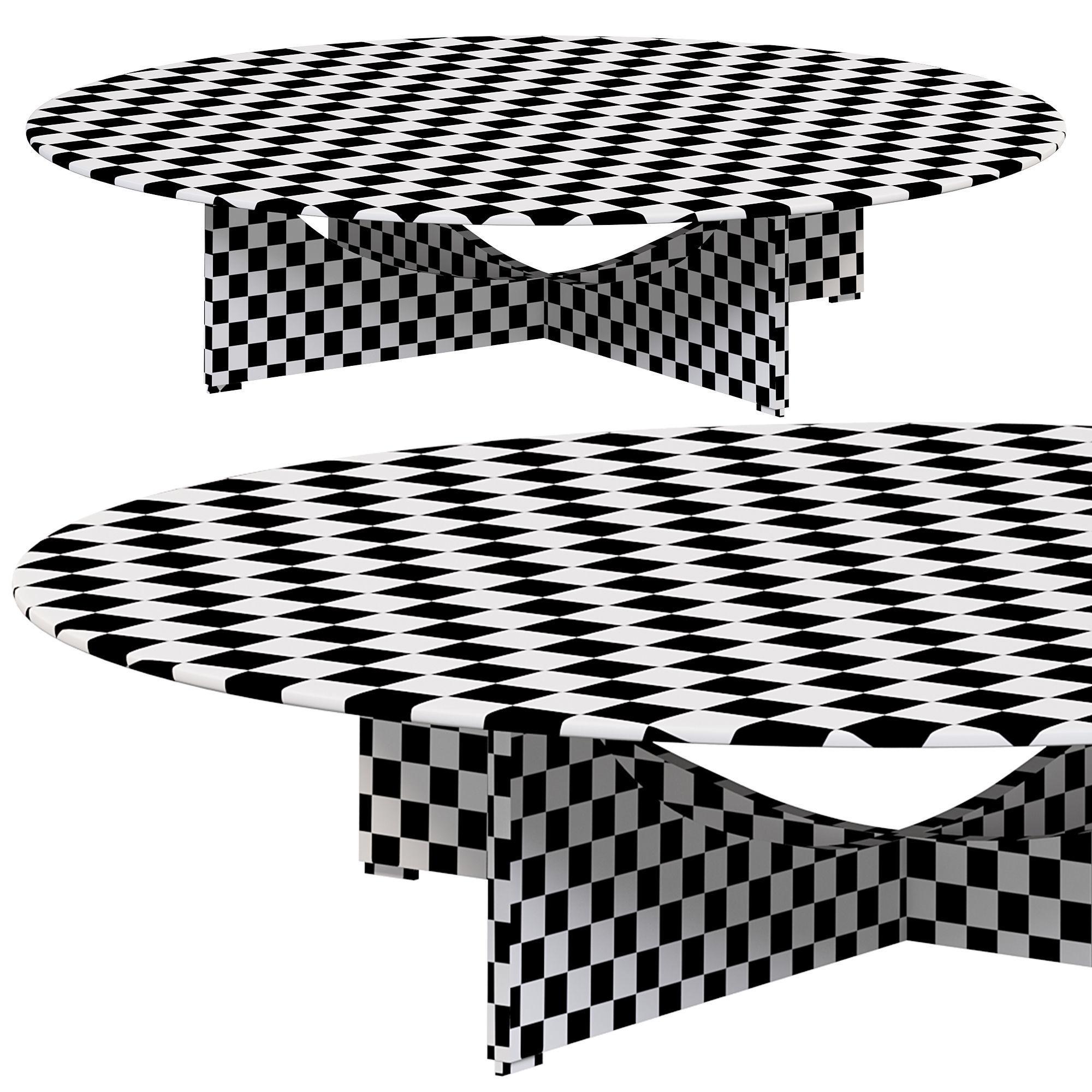 Lido cofee Table 3D model_3