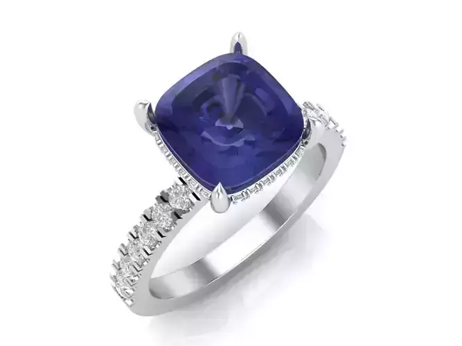 Engagement rings 3D print model