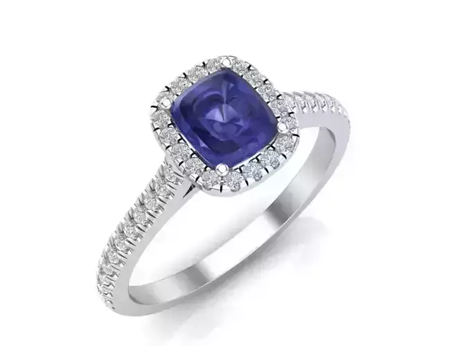 Engagement rings 3D print model