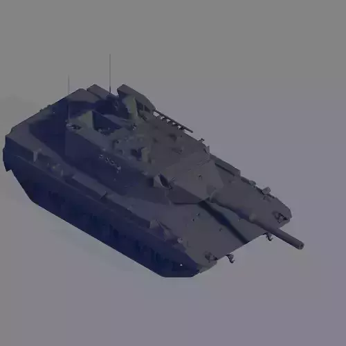 Leopard 2K 3D model
