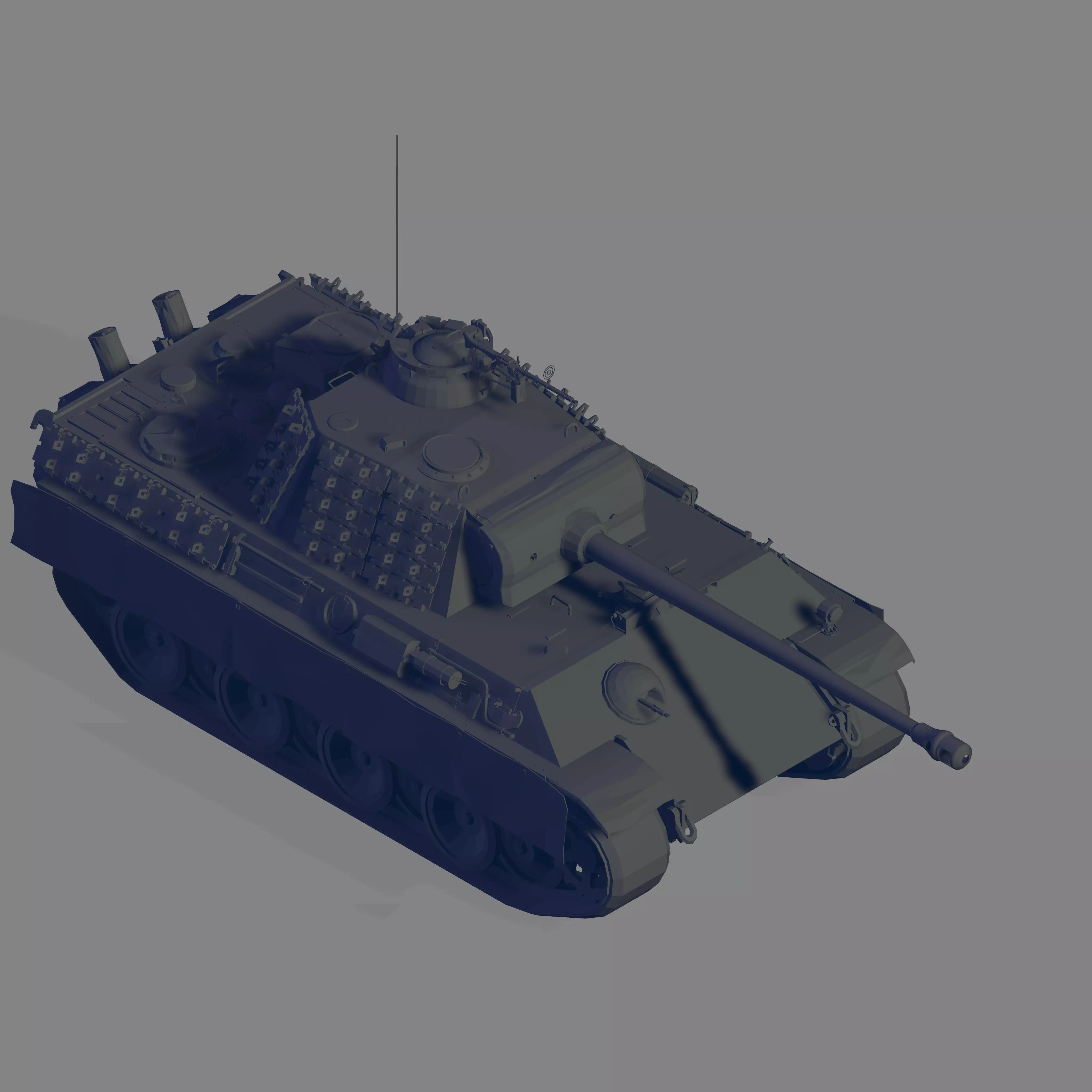 Panther G 3D model_0