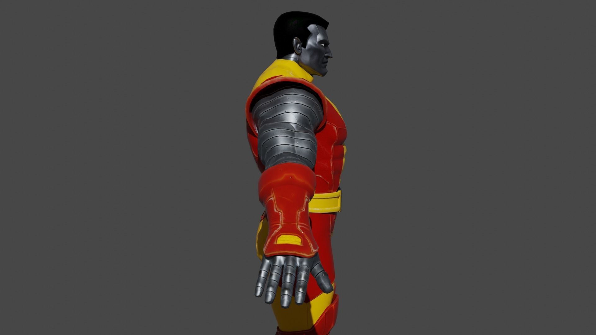 Colossus Low-poly 3D model_3