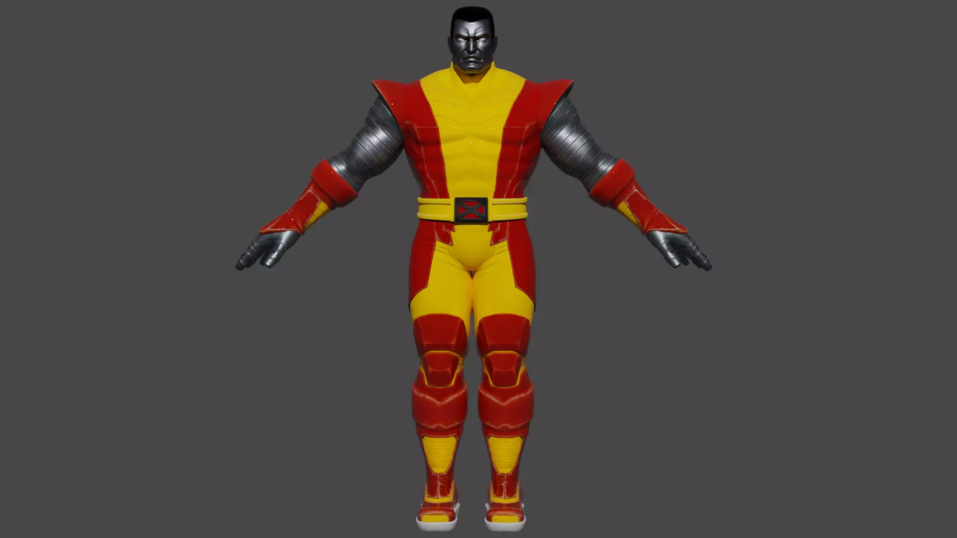 Colossus Low-poly 3D model_0