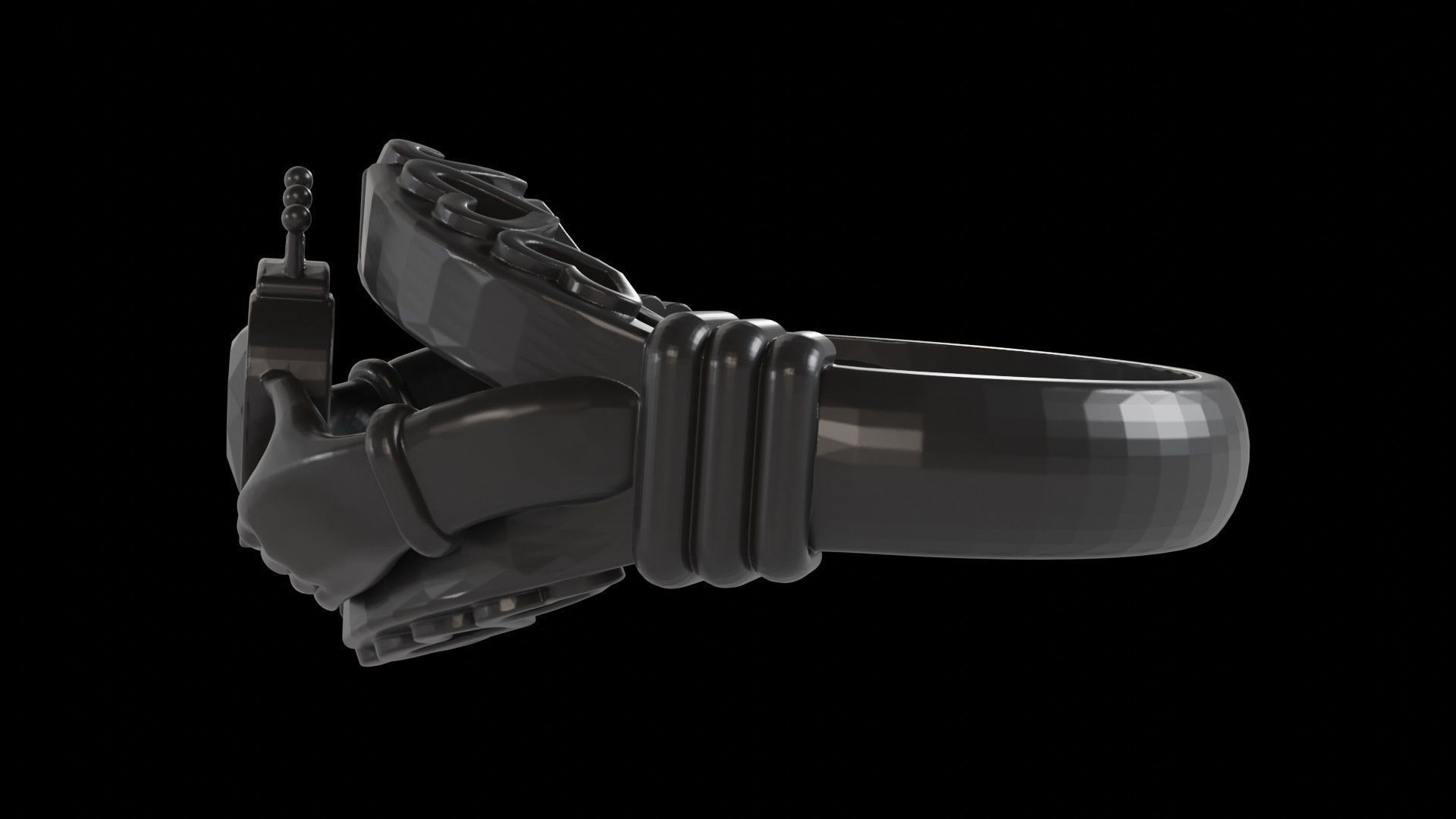 special  ring  3D print model_1