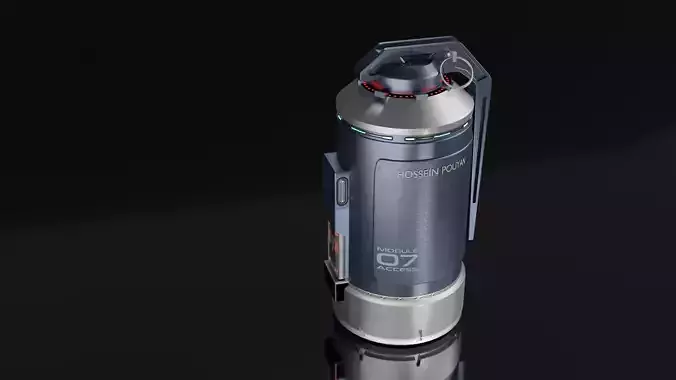 sci-fi grenade