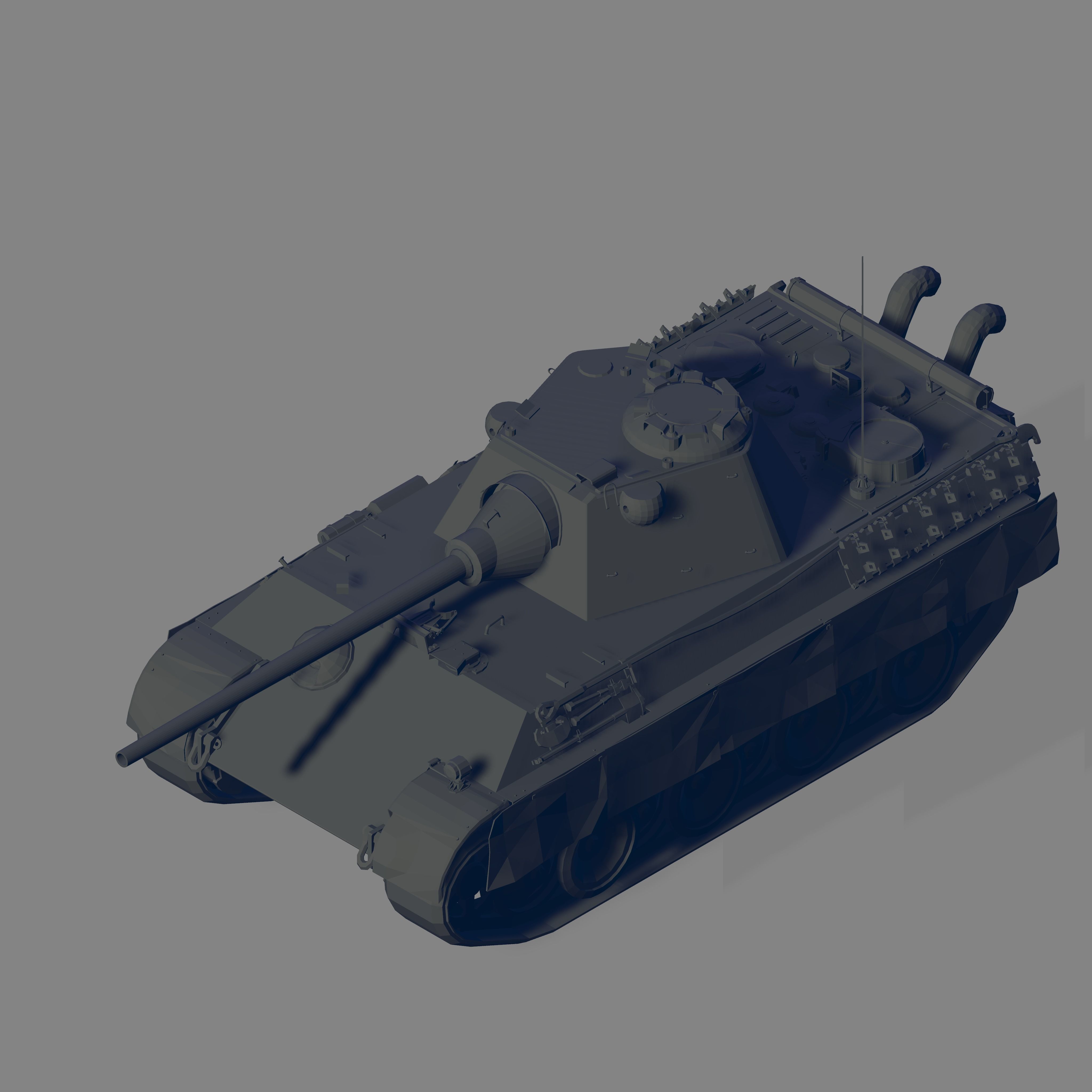 Panther F 3D model_1