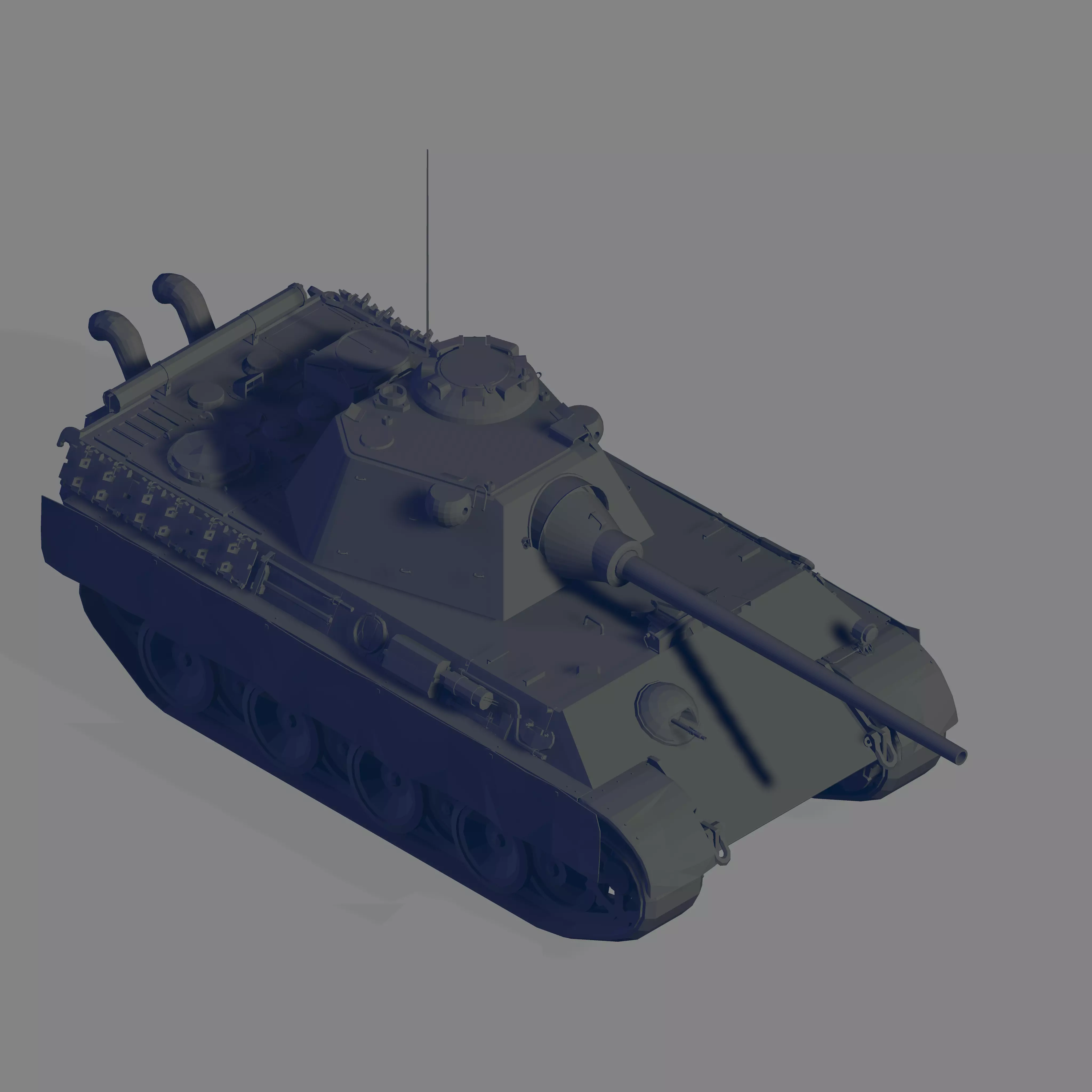 Panther F 3D model_0