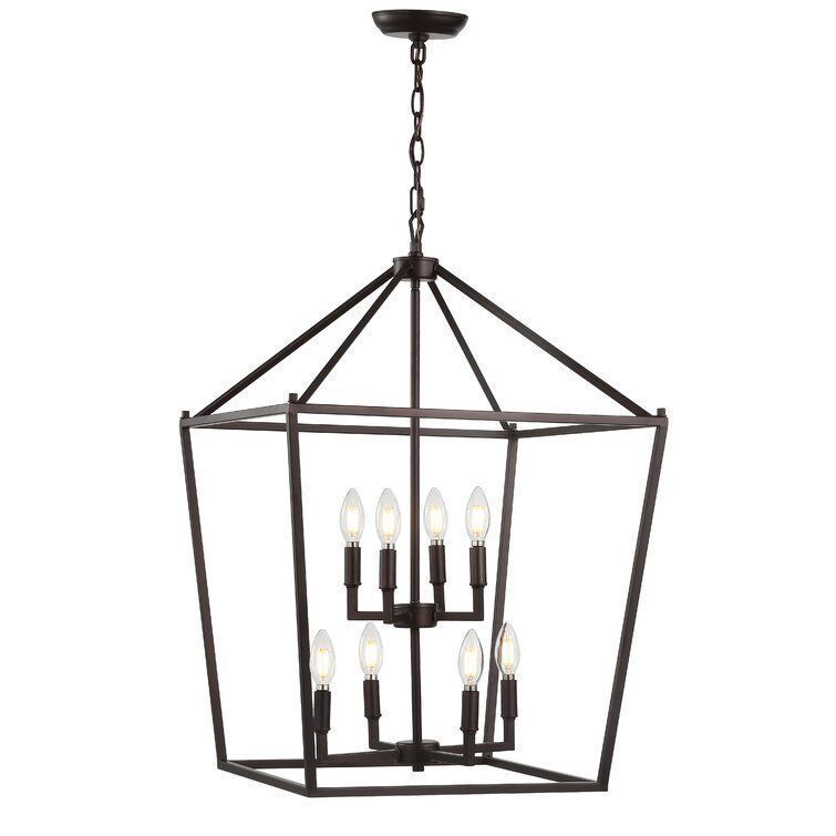 Joree Light Lantern Chandelier - 3 Colour 3D model_5