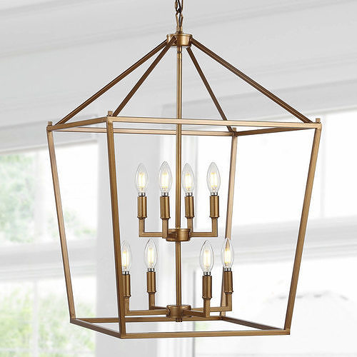 Joree Light Lantern Chandelier - 3 Colour 3D model
