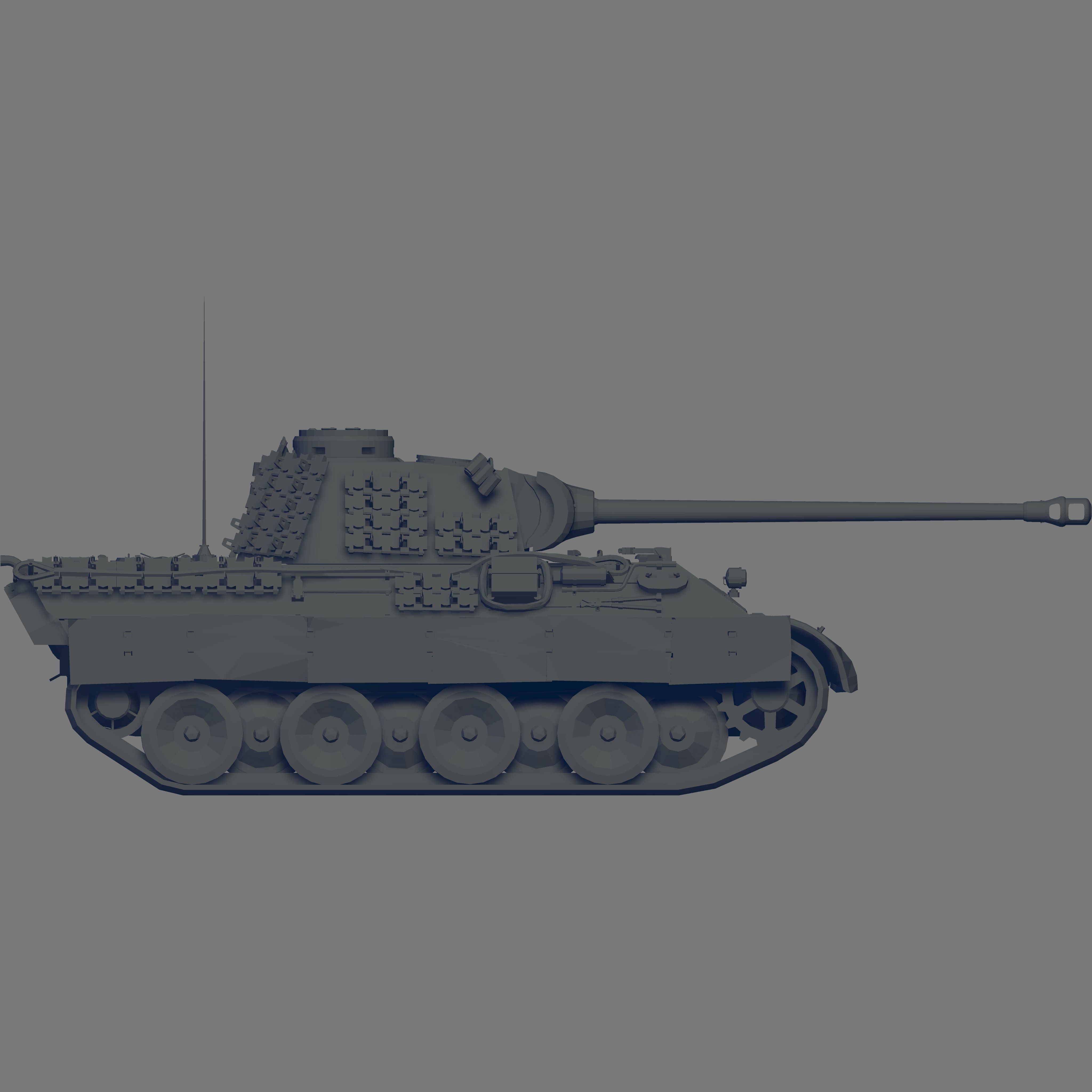 Panther D 3D model_3