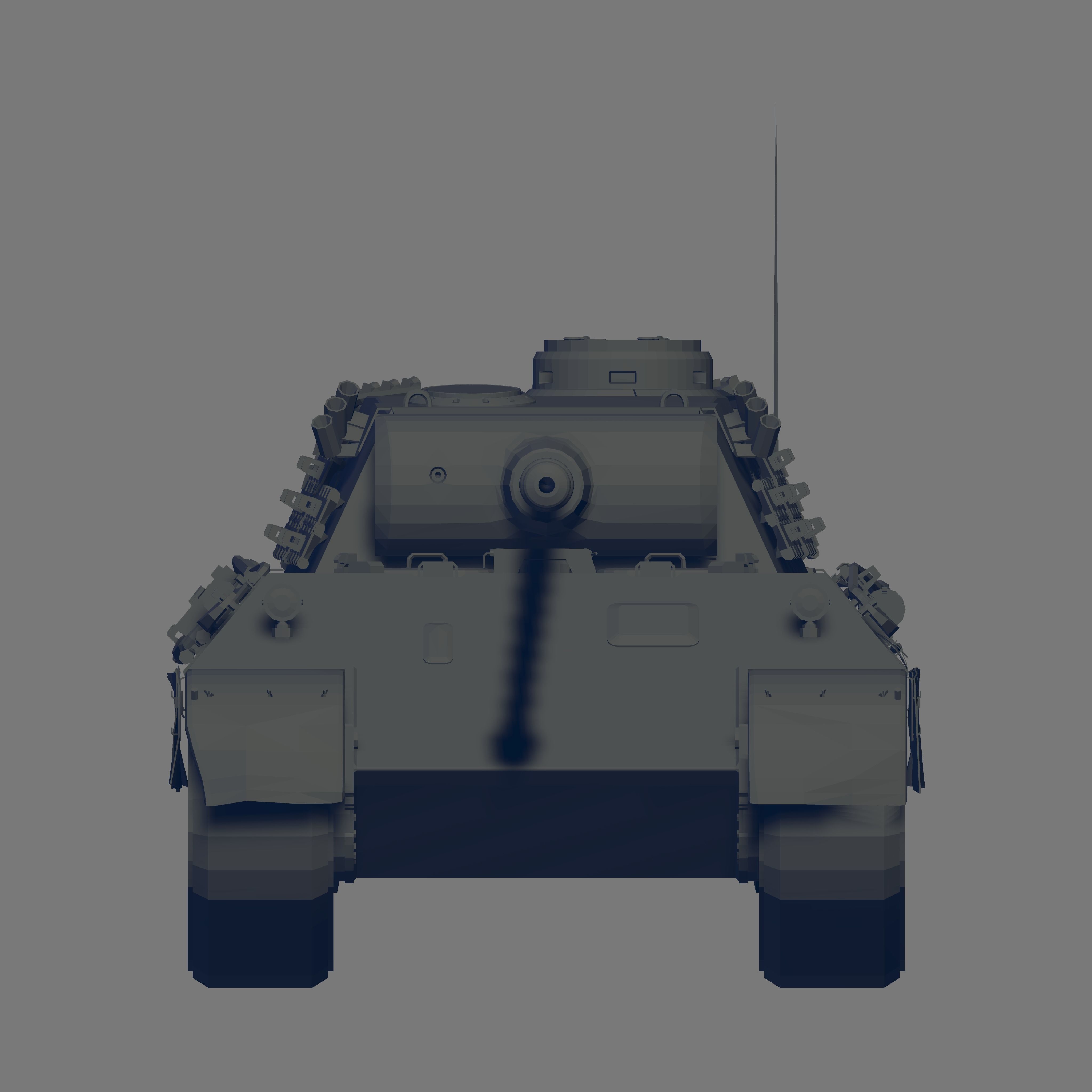 Panther D 3D model_2