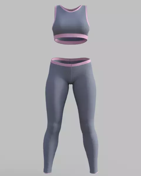 Womens Sportswear 3D model