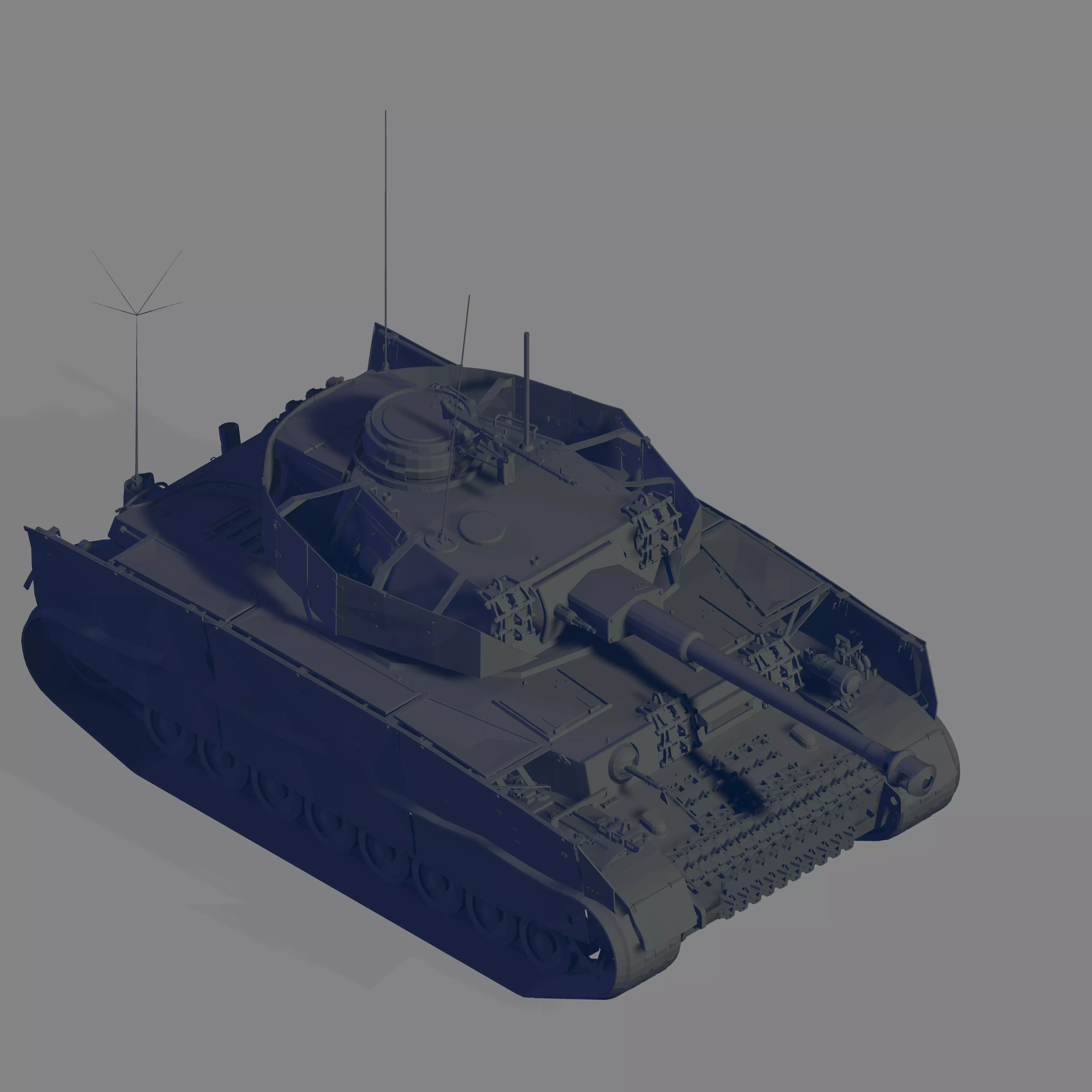 Pz Bef Wg IV J 3D model_0