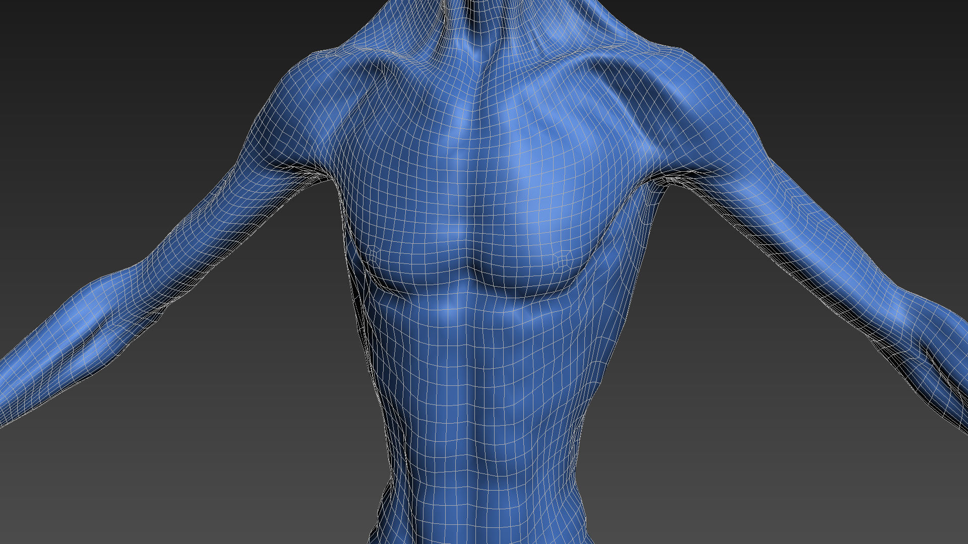 Alien - Grey - Unreal Engine Low-poly 3D model_37