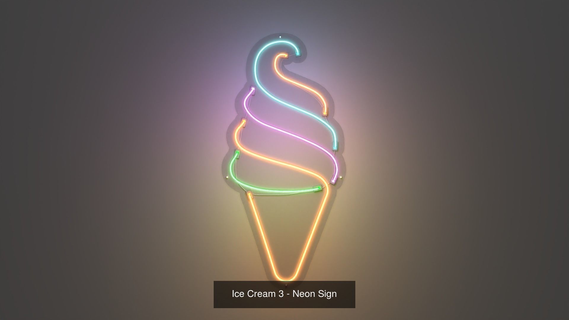 Third 50 Neon Signs - NEONPLEX SPECIAL PACK 3D Model Collection_49