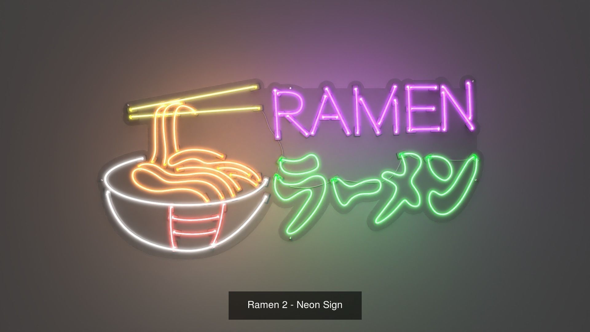 Third 50 Neon Signs - NEONPLEX SPECIAL PACK 3D Model Collection_32