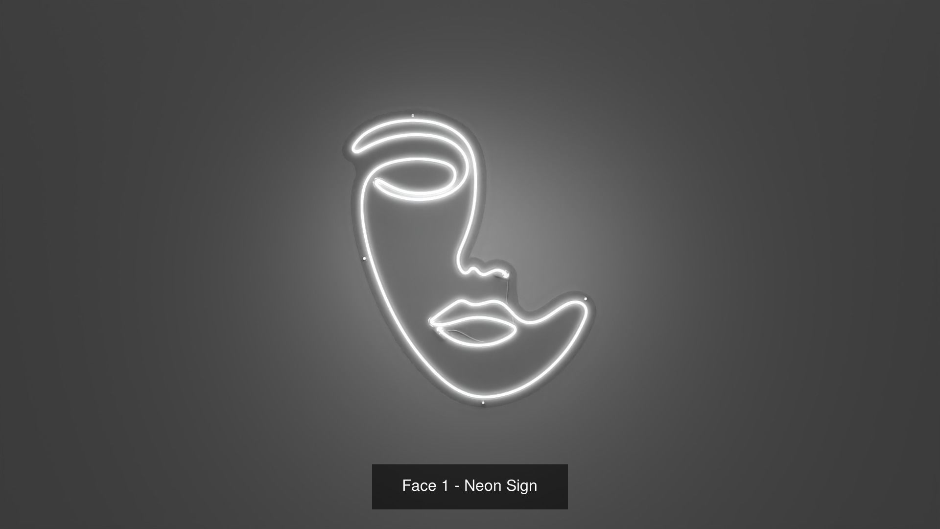 150 Neon Signs - NEONPLEX MEGA PACK 3D Model Collection_83