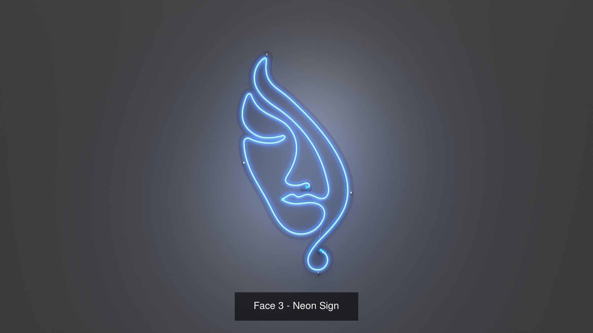 150 Neon Signs - NEONPLEX MEGA PACK 3D Model Collection_85