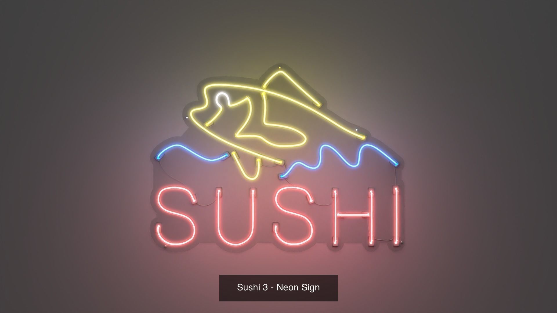 150 Neon Signs - NEONPLEX MEGA PACK 3D Model Collection_142