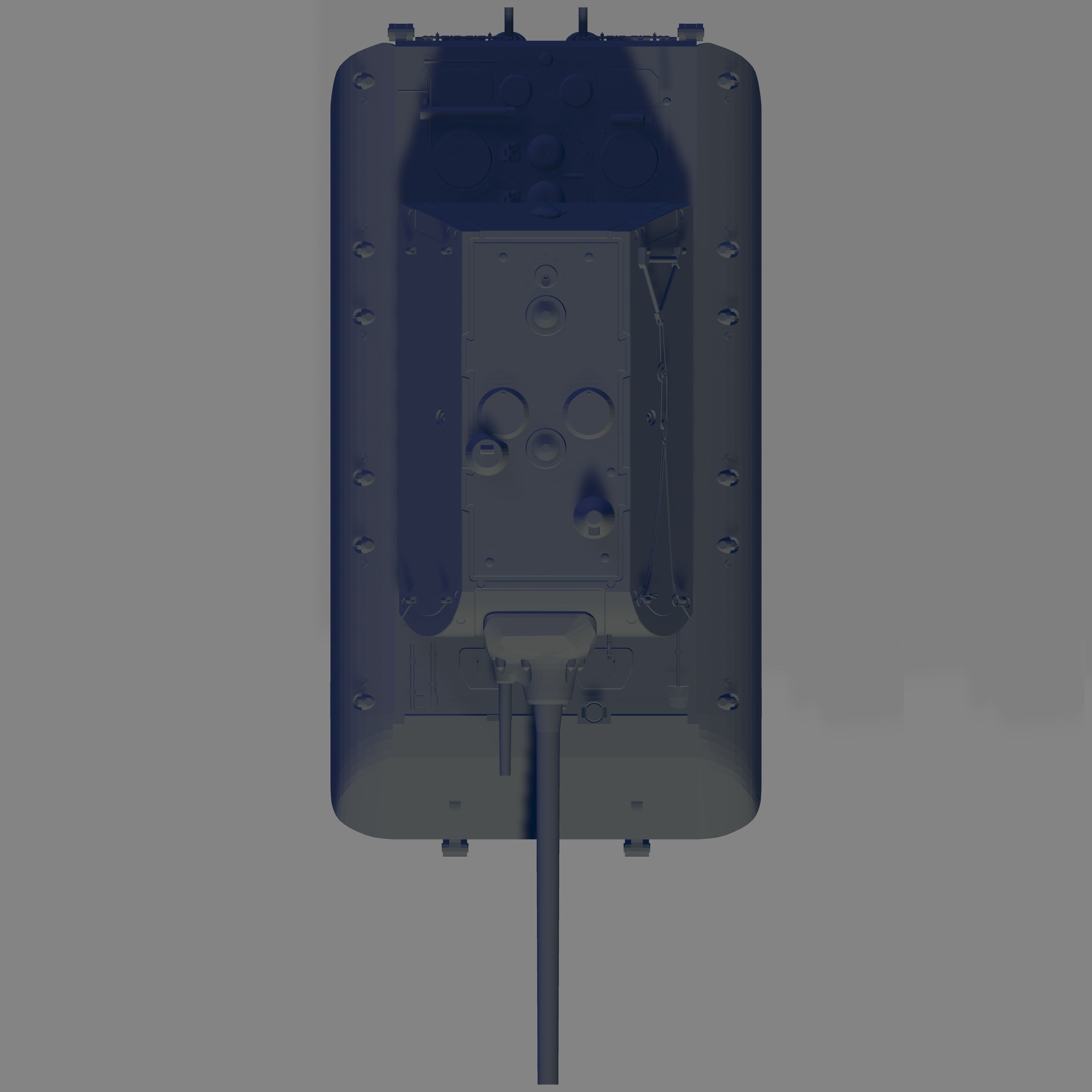 E 100 Tank 3D model_5