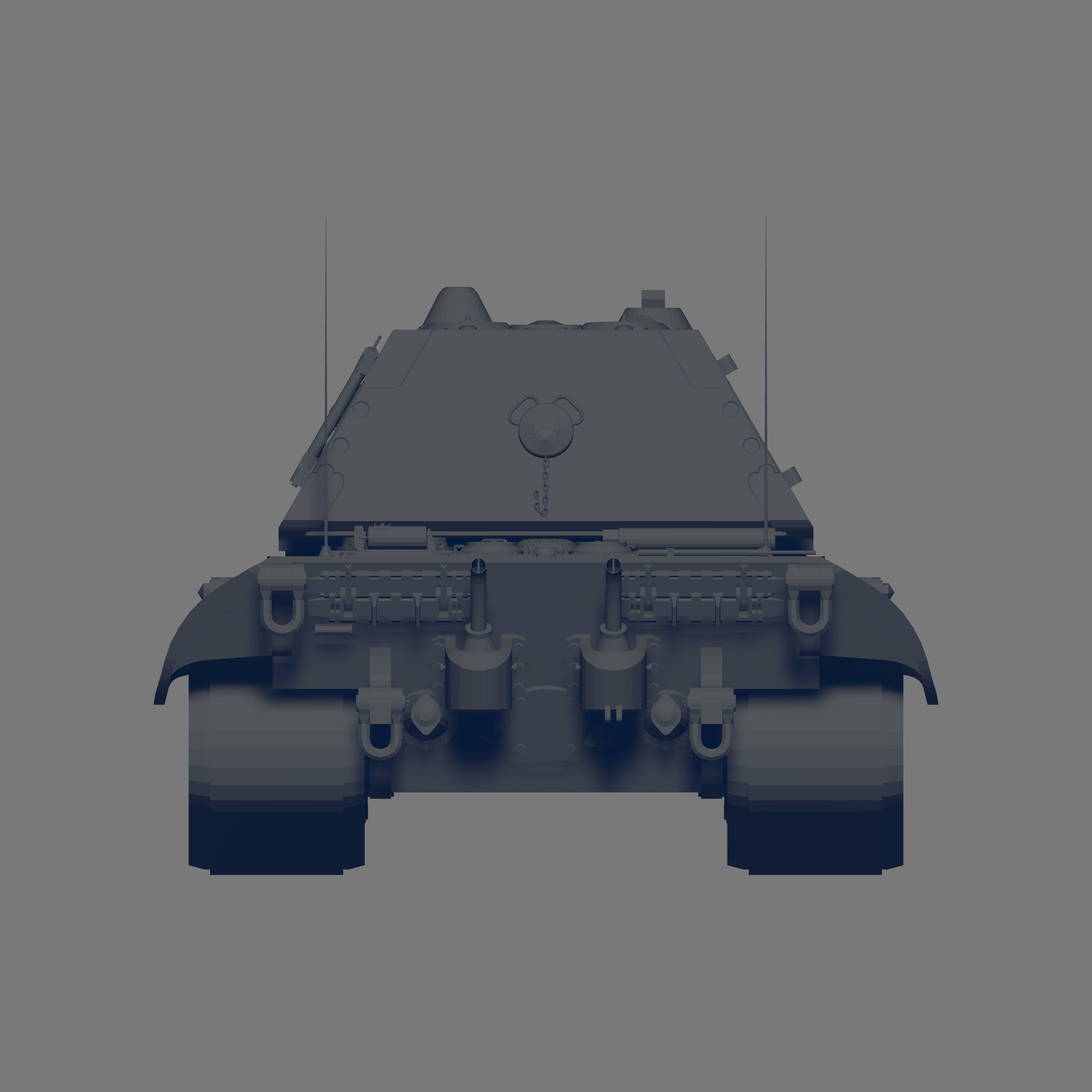 E 100 Tank 3D model | CGTrader