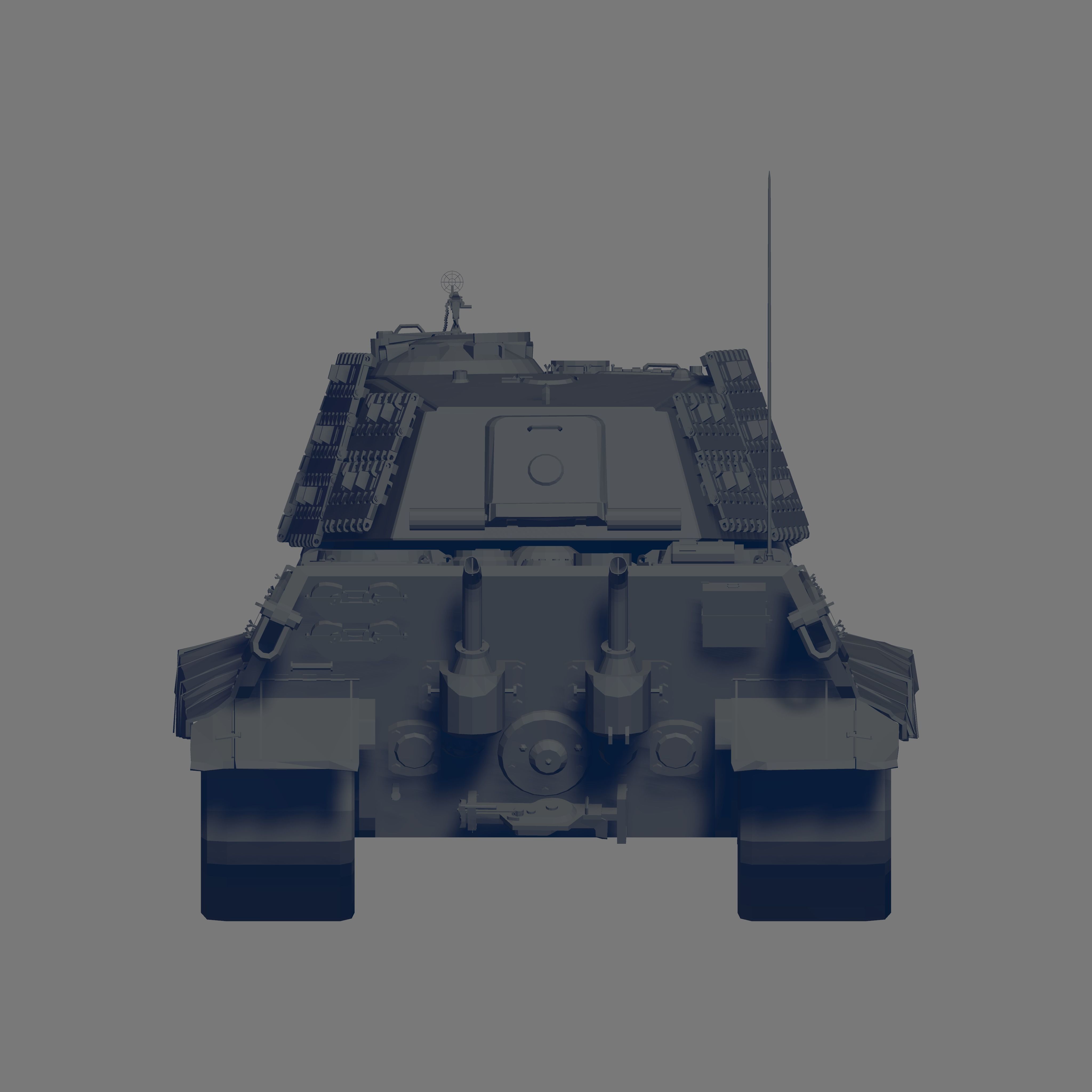 Tiger II H Sla 16 3D model_4