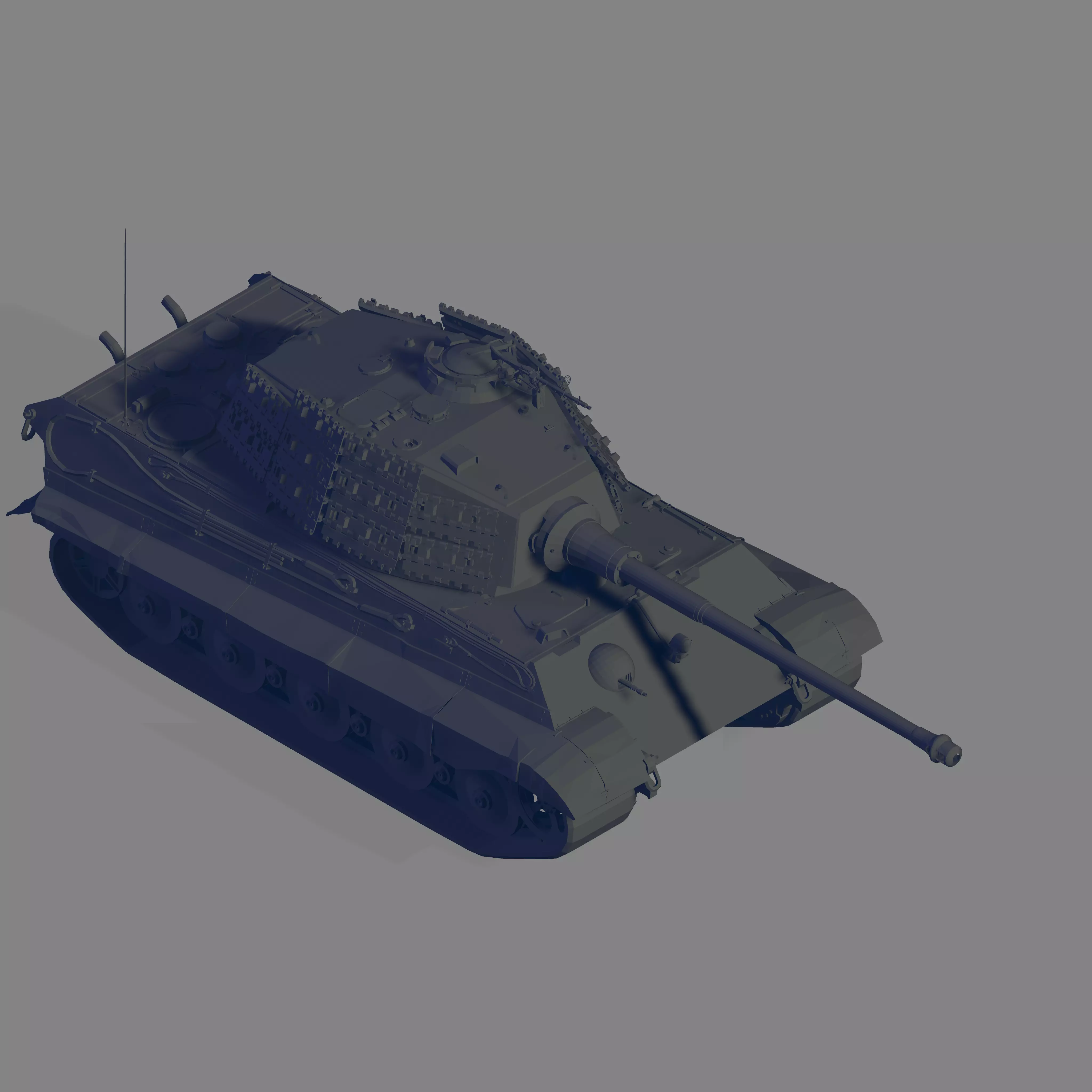 Tiger II H Sla 16 3D model_0