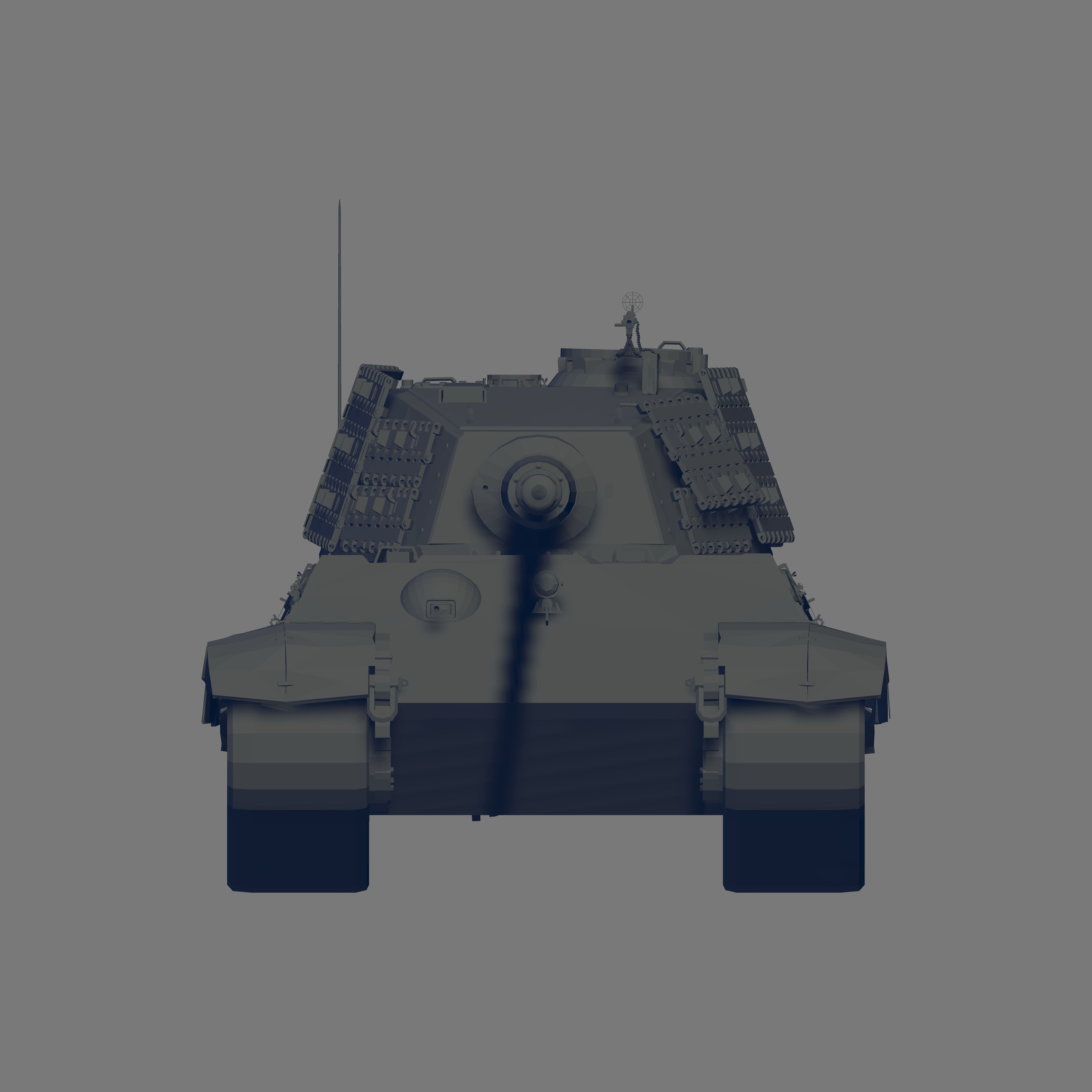 Tiger II H Sla 16 3D model_2