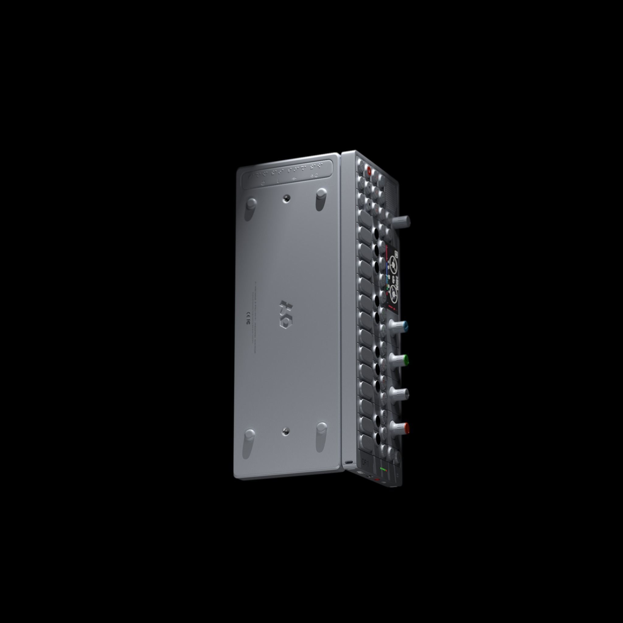 Teenage Engineering OP-1 Portable Synthesizer White  3D model_4