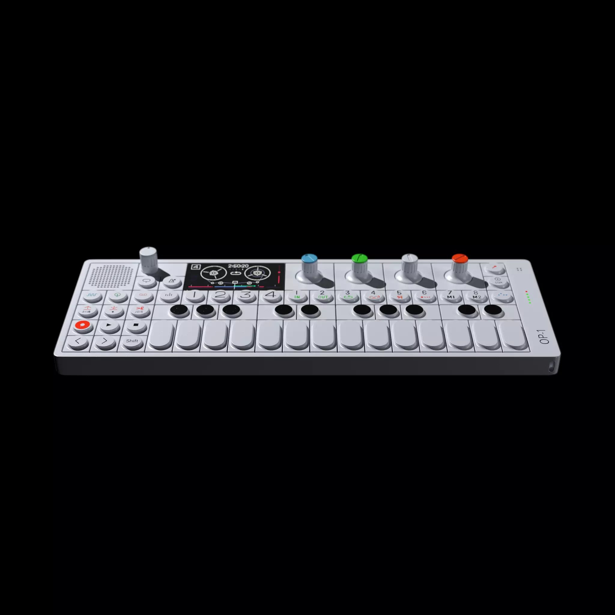 Teenage Engineering OP-1 Portable Synthesizer White  3D model_0