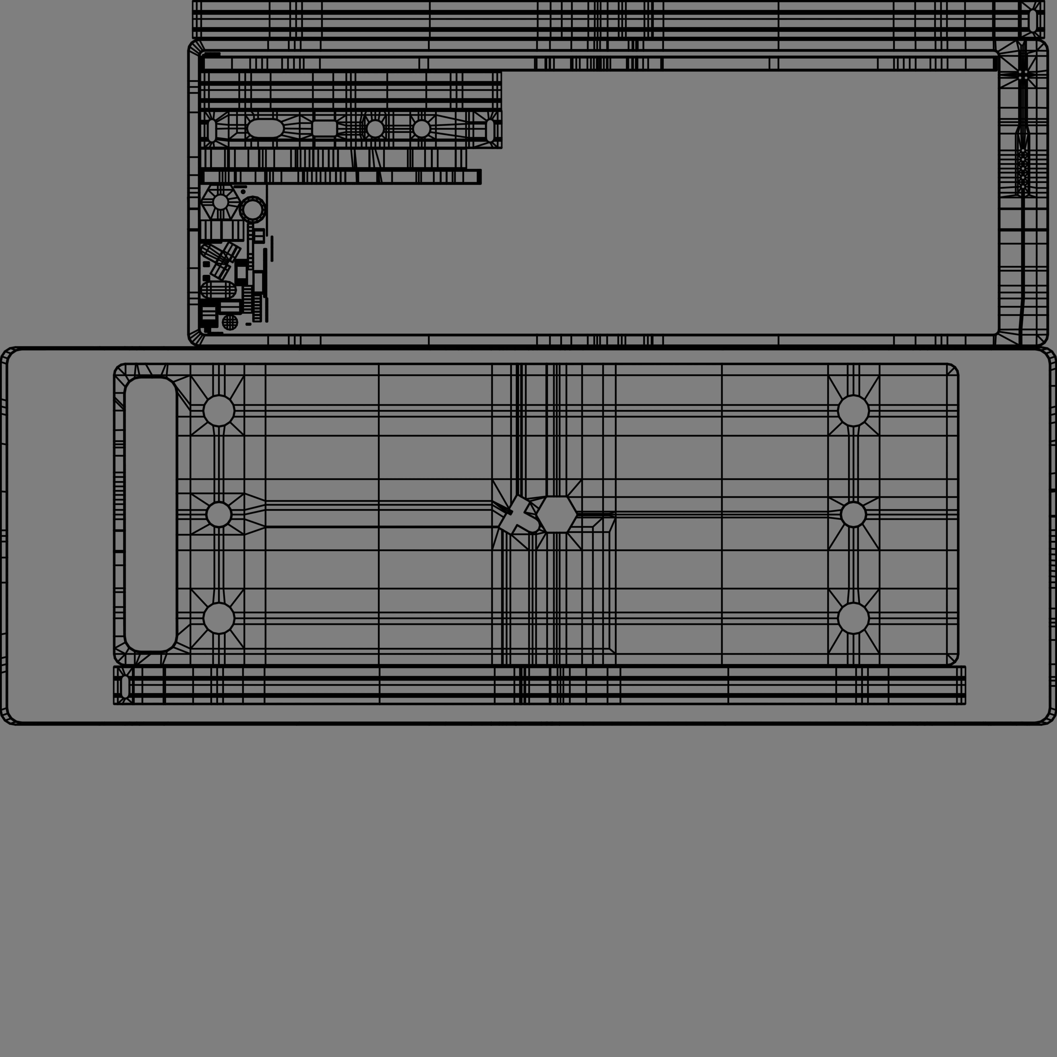 Teenage Engineering OP-1 Portable Synthesizer White  3D model_10