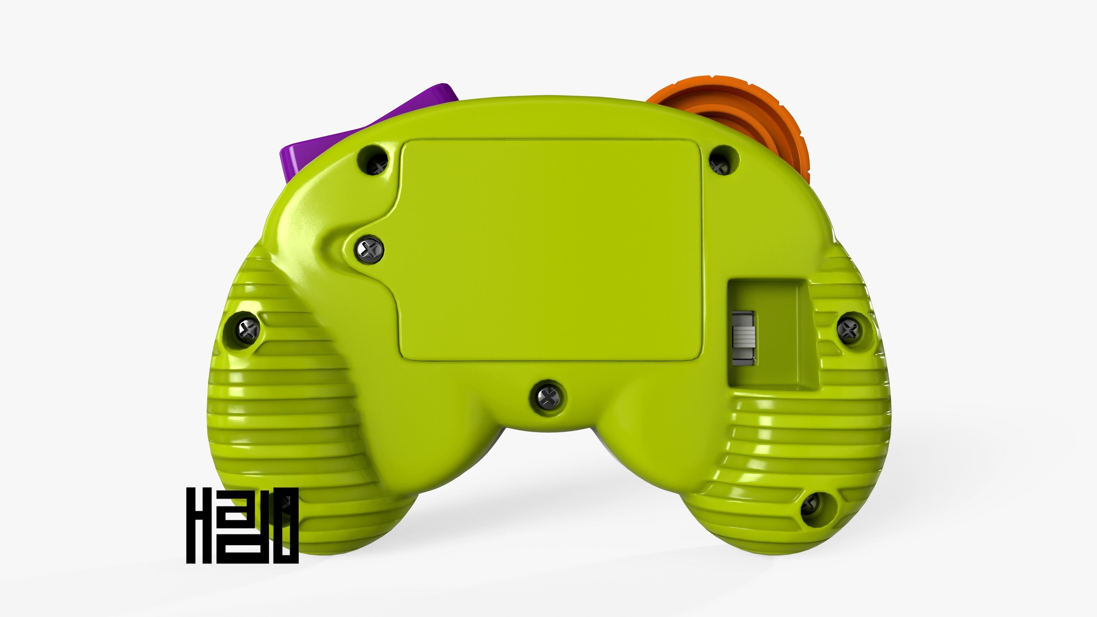 Fisher price Game and Learn Controller Low-poly 3D model_2