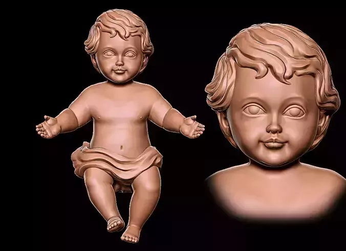 Infant Jesus 3D print model