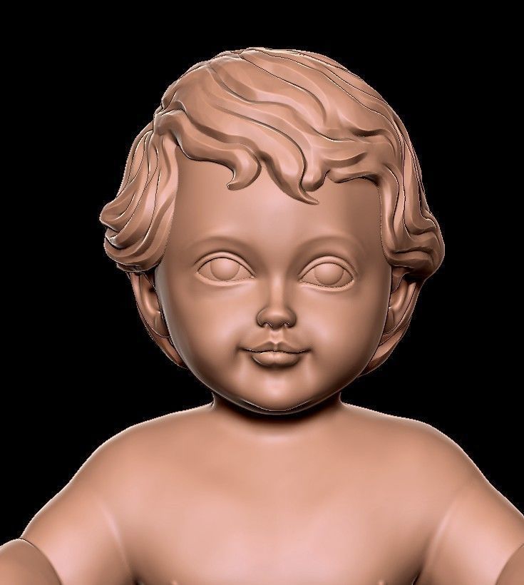 Infant Jesus 3D print model_53