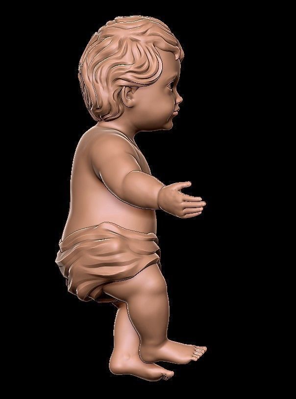 Infant Jesus 3D print model_10