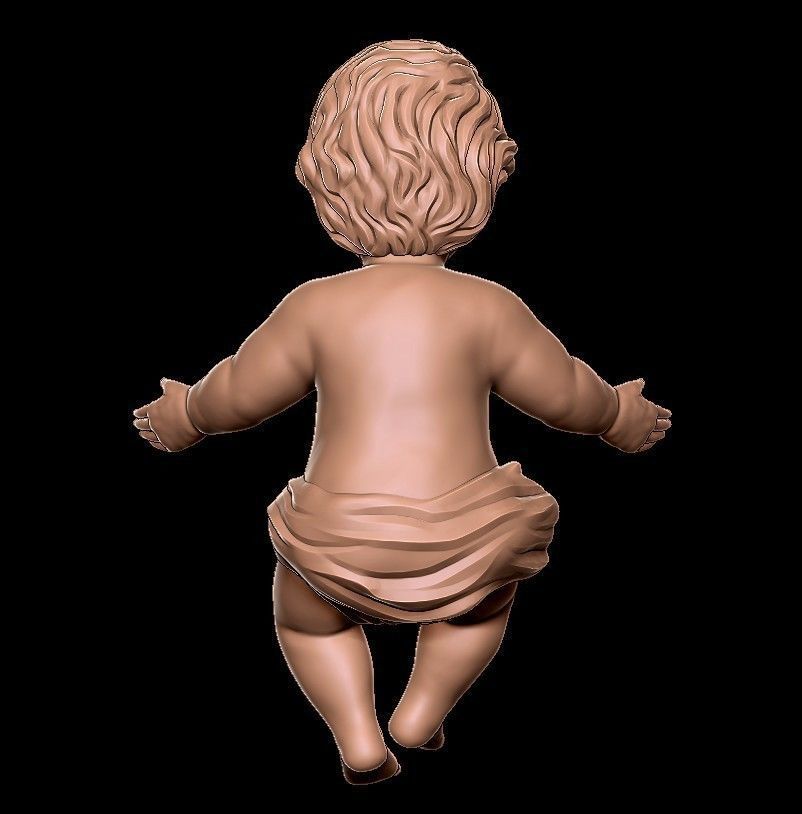 Infant Jesus 3D print model_22