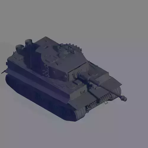 Tiger E 3D model