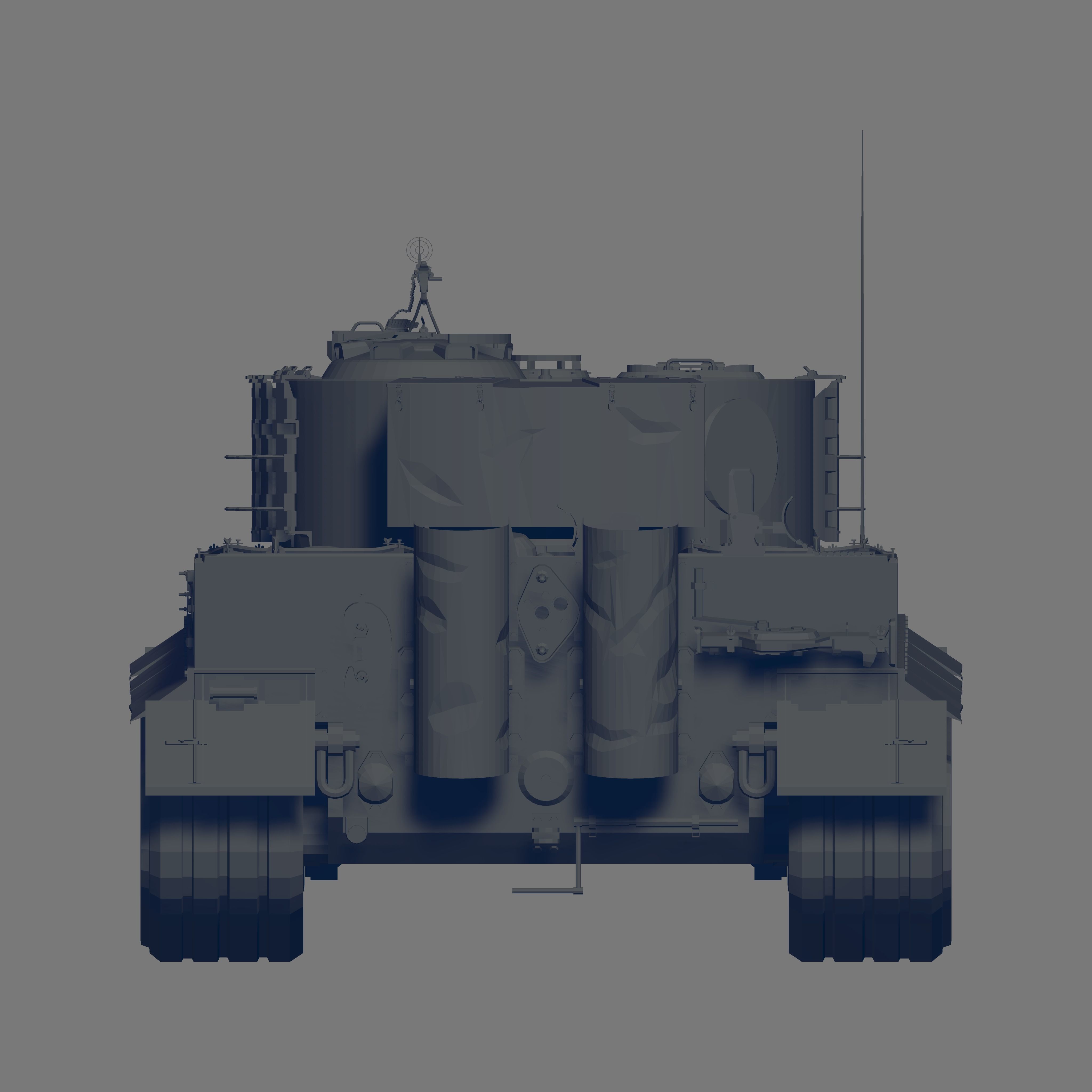 Tiger E 3D model_4