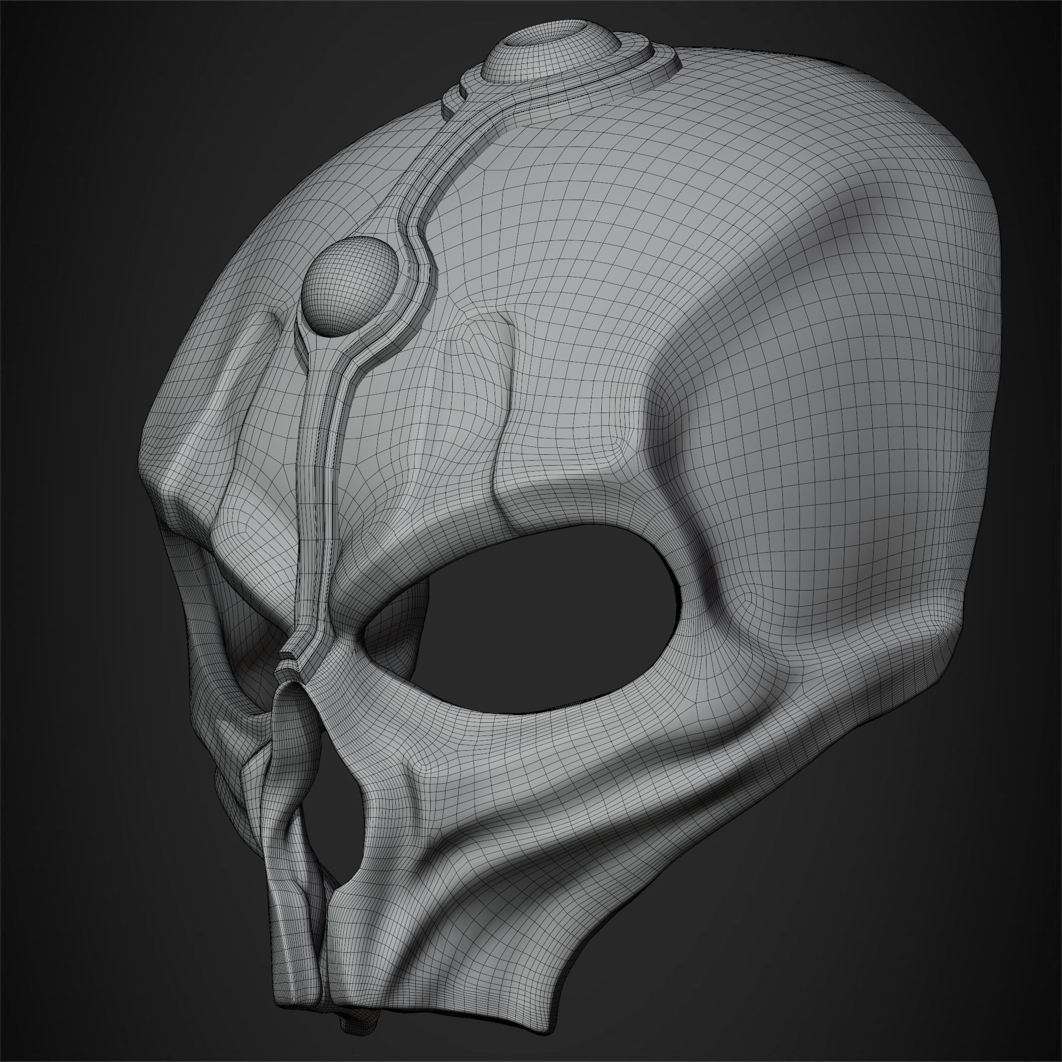 Darth Nihilus Mask for Cosplay 3D model 3D printable | CGTrader