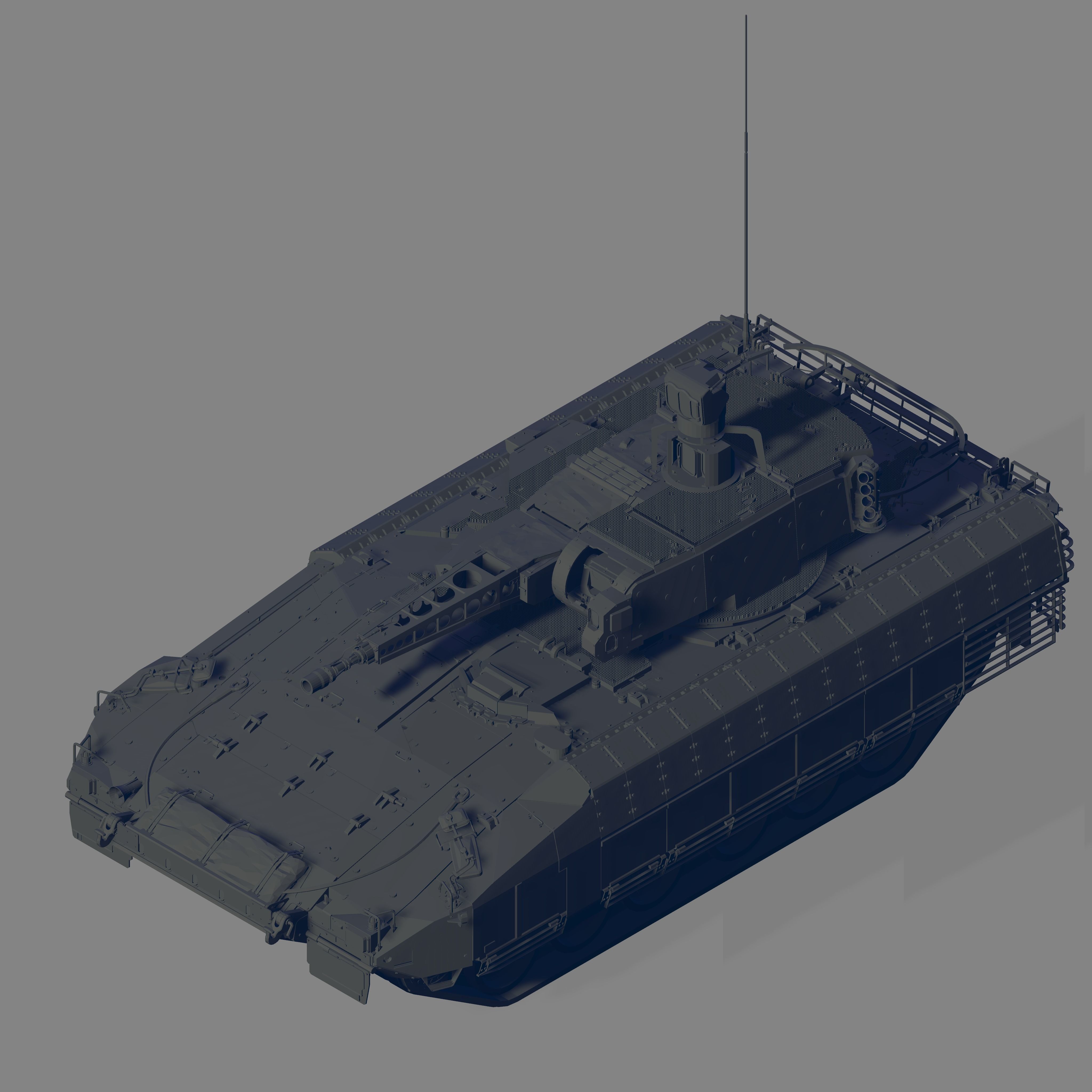 PUMA tank 3D model_1