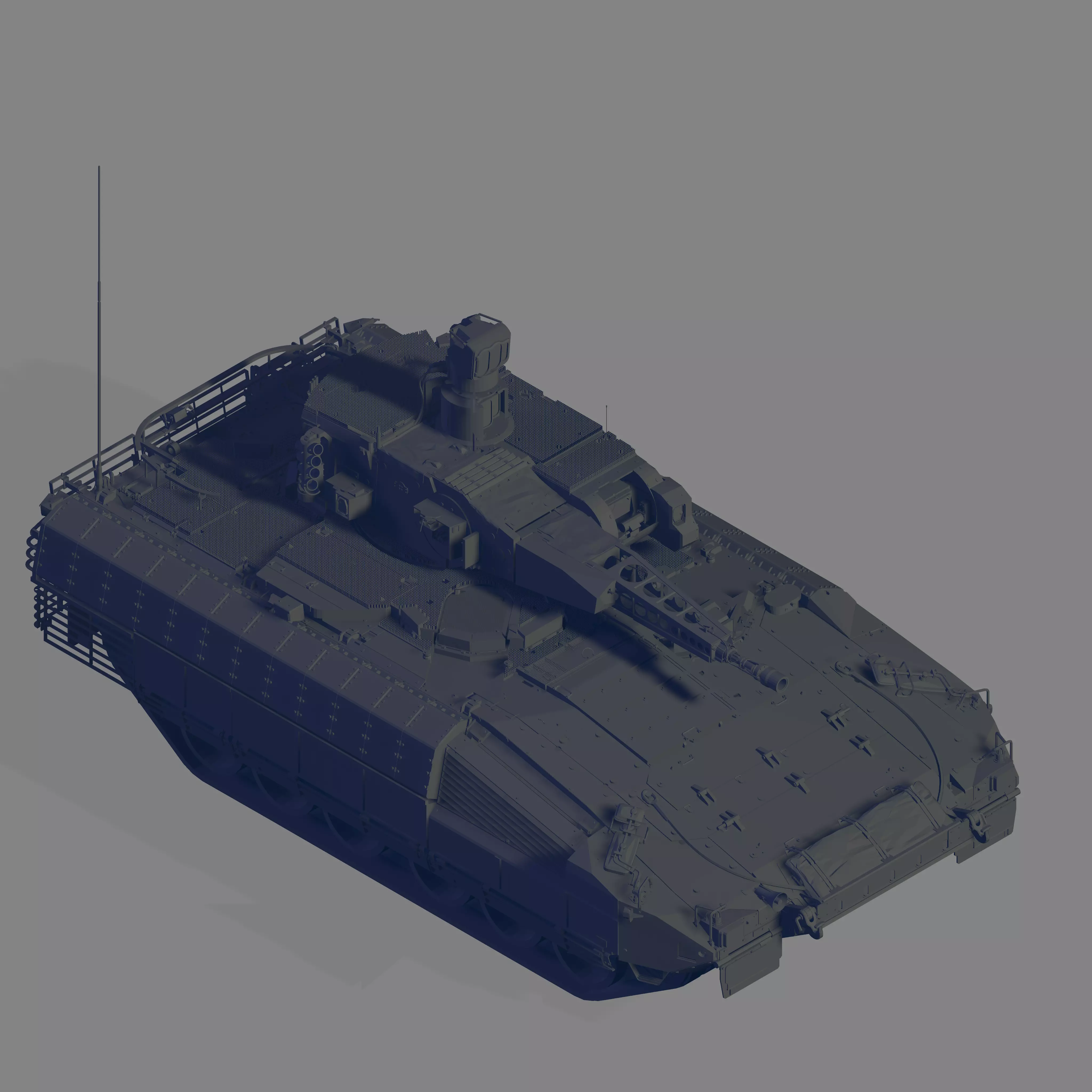 PUMA tank 3D model_0